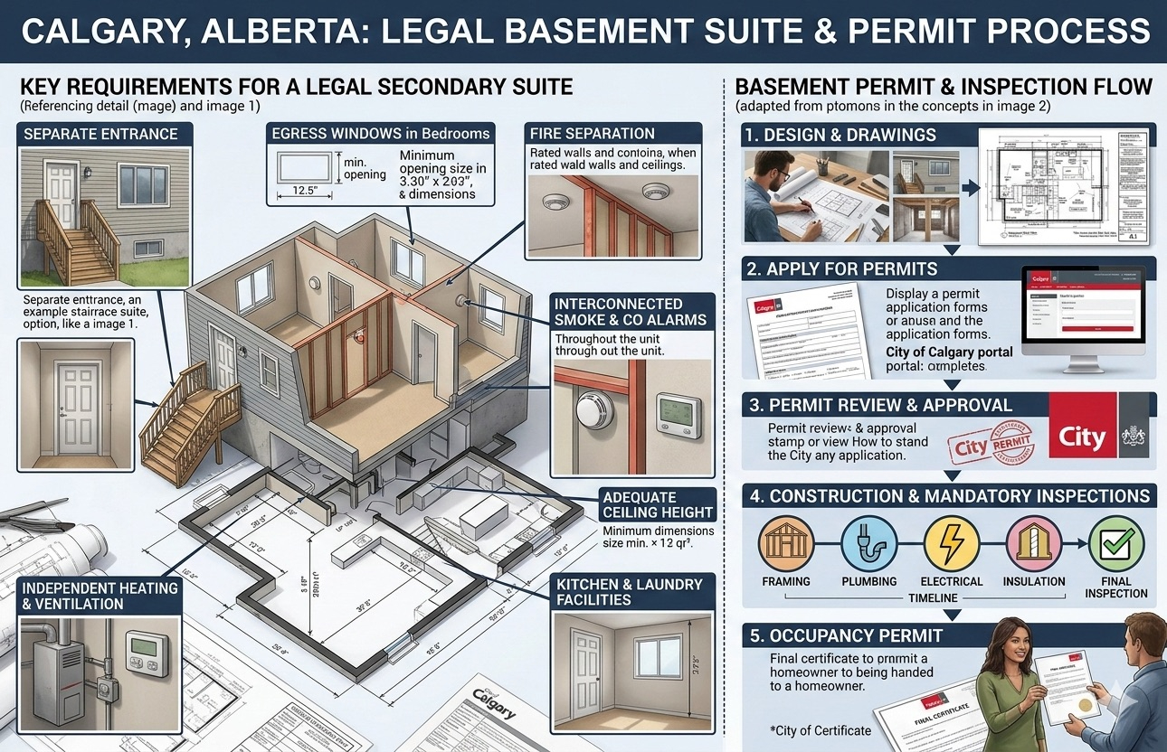 Turn your basement to legal suite
